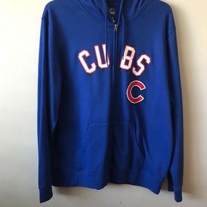 Chicago Cubs Zip Up Hoodie